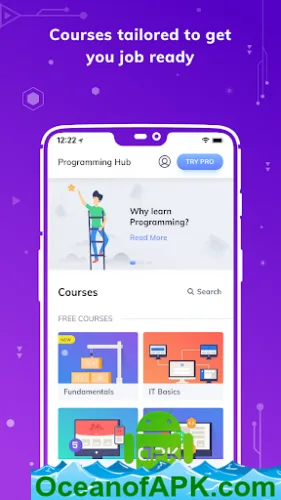 Programming Hub: Learn to code v5.0.13 [Lite Mod] APK Free Download