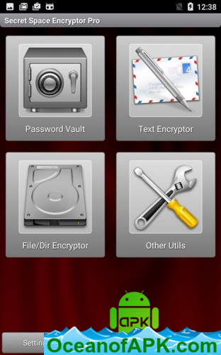 SSE - File/Text Encryption & Password Vault v2.1.2 [Pro] APK Free Download
