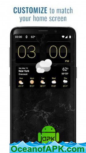 Sense V2 Flip Clock & Weather v6.20.5 [Premium] APK Free Download
