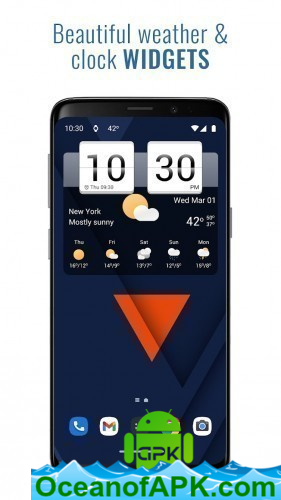 Sense flip clock & weather Pro v6.17.1 [Paid] [Premium] APK Free Download