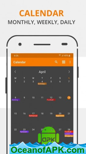 Simple Calendar Pro - Events & Reminders v6.6.1 [Paid] proper APK Free Download