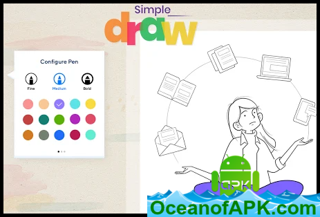 Simple Draw Pro - Draw and Paint Tool v1.0 [Paid] APK Free Download
