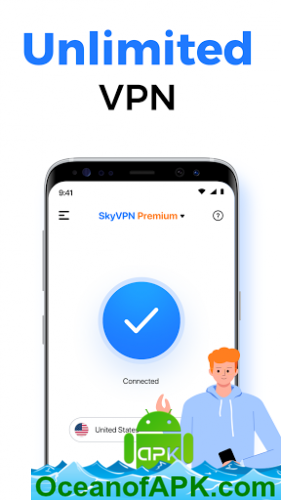 SkyVPN - Fast Secure VPN v2.3.9 (Premium) APK Free Download