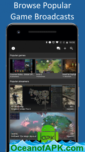 Steam Broadcast Viewer: watch Steam livestreams v1.7.3 [Unlocked] APK Free Download