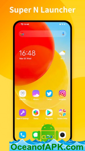 Super N Launcher -Super design v3.9 (Prime) APK Free Download