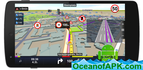Sygic Truck GPS Navigation v21.1.1 build 2492 Final [Unlocked][Mod] APK Free Download