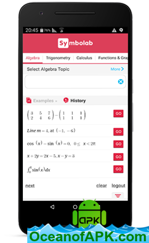 Symbolab - Math solver v8.5.1 [Pro] APK Free Download