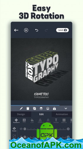 TENADA: 3D Animated Text Maker v4.6.1 [Pro] APK Free Download