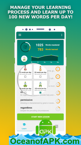 TOEFL preparation app. Learn English vocabulary v1.4.8 [Premium] APK Free Download