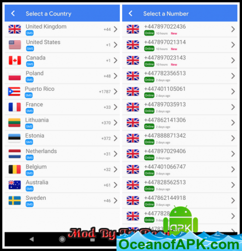 Temp Number - Phone Number v1.8.2 [Mod] APK Free Download