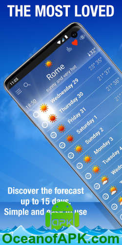 The Weather Plus - Weather forecast and widget v2.24.2 [Patched] APK Free Download