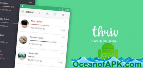 Thriv - Savings Goal Tracker v4.6.7 [Premium] APK Free Download