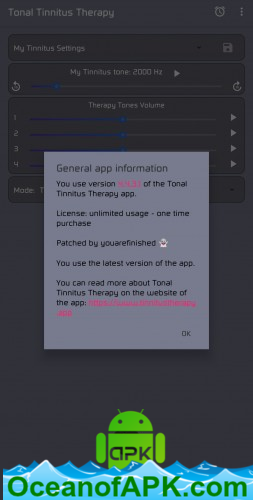 Tonal Tinnitus Therapy v4.6 [Unlimited Usage License] APK Free Download