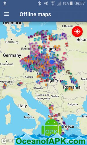 Traseo. Offline maps & trails. v3.3.5 [Pro] APK Free Download