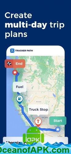 Trucker Path: Truck GPS & Maps v5.6.4 [Premium] APK Free Download