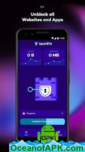 UniVPN: Private & Secure VPN v1.1.0 [Premium] APK Free Download