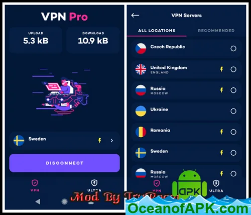 VPN Pro : Secure & Fast v3.1.6 [Mod] APK Free Download