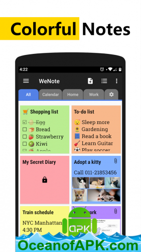 WeNote: Notes Notebook Notepad v4.90 [Premium] APK Free Download