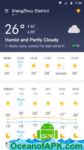 Weather Forecast - live weather radar v1.1.0 [VIP] APK Free Download