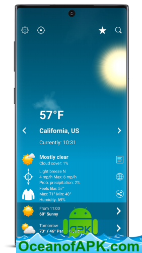 Weather XL PRO - Weather radar v1.4.6.5 [Unlocked] [Mod] APK Free Download