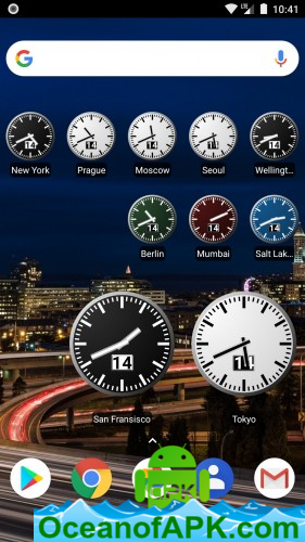 World Clock Widget 2023 Pro v4.8.15 [Paid] APK Free Download