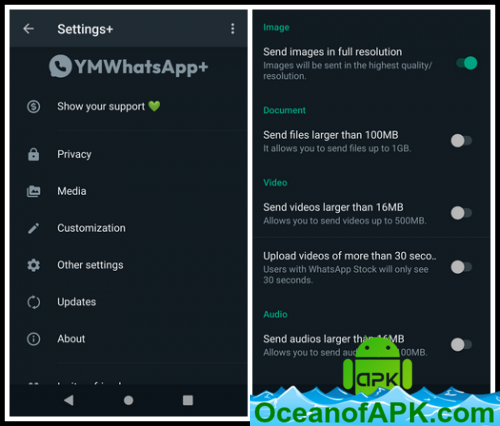 YMWhatsApp+ v30.0 (Whatsapp Mod | Base: v2.23.5.78) APK Free Obtain