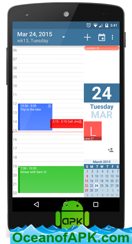 aCalendar+ Calendar & Tasks v2.1.0 [Final] [Paid] APK Free Download