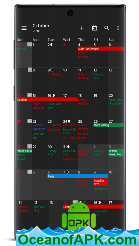 aCalendar+ Calendar & Tasks v2.4.7 [Final] [Paid] APK Free Download