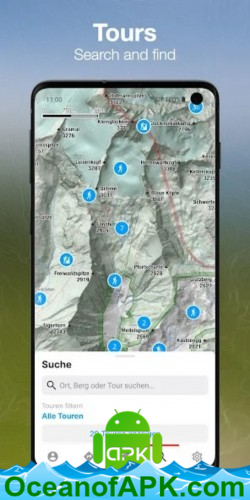 bergfex/Tours Hiking & Biking v4.3.0 [Pro] APK Free Download