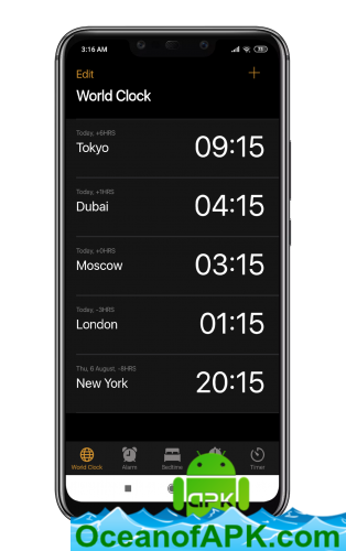 iClock OS 13- Clock iPhone Xs, Phone 11 v3.0.1 [Pro][SAP] APK Free Download