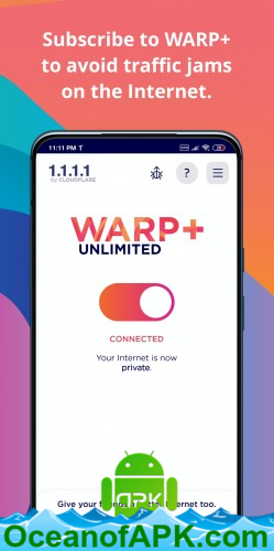 1.1.1.1: Faster & Safer Internet v6.11 [Unlimited] [All-Cpu] APK Free Download