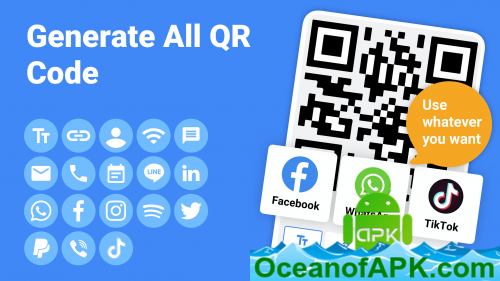 QR Code Generator - QR Code Creator & QR Maker v1.01.59.0518 [Vip] APK Free Download