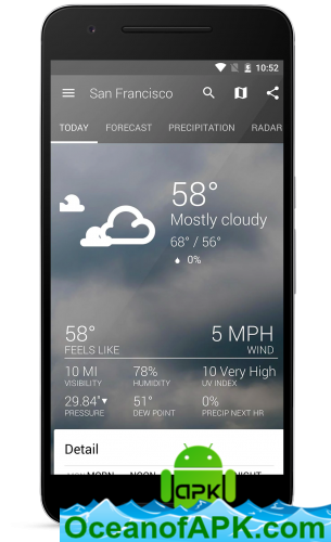 1Weather: Widget Forecast Radar v4.2.9 [Pro] APK Free Download