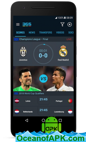 365Scores: Sports Scores Live v6.3.4 [Subscribed] APK Free Download