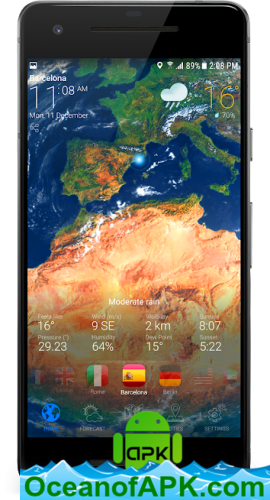3D Earth Pro - Weather Forecast, Radar & Alerts UK v1.1.9 b371 [Paid] APK Free Download