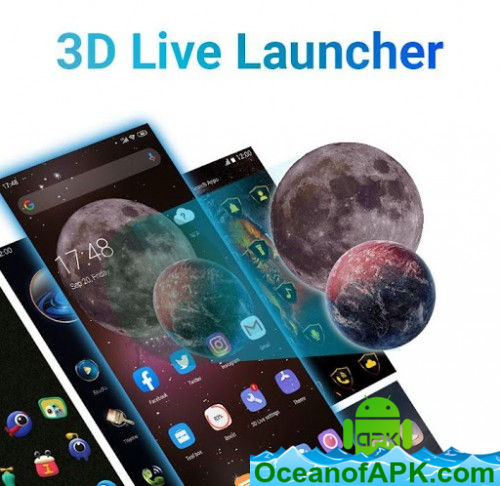 3D Launcher – Your Good 3D Reside Launcher v4.0 (SAP) (Premium) APK Free Obtain