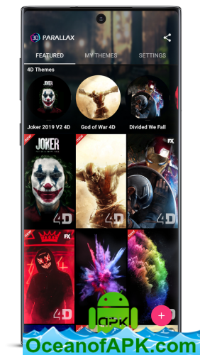 3D Parallax Background - HD Wallpapers in 3D v1.57 build 119 [Patched] APK Free Download