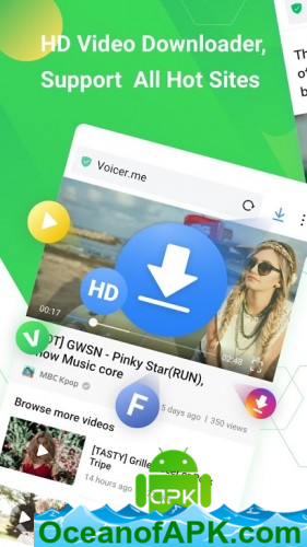 APUS Browser: private browser, HD video downloader v3.1.0 [Mod] APK Free Download