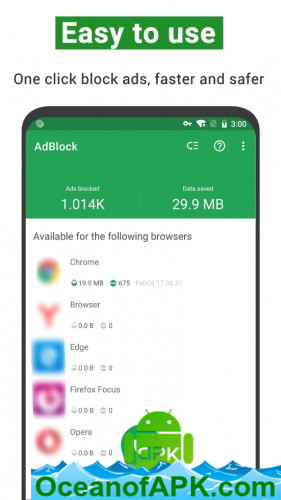 AdClean - Ad blocker for all browsers v3.0.116 [Pro] APK Free Download