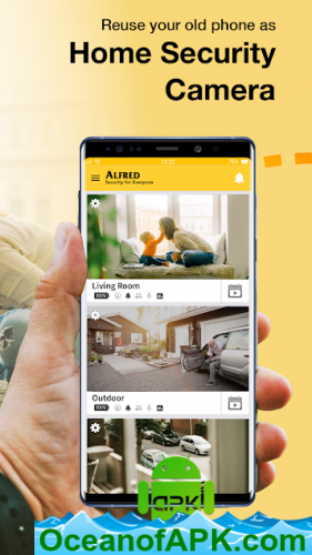 Alfred Home Security Camera, Baby&Pet v4.4.4 (build 2164) [Premium] APK Free Download