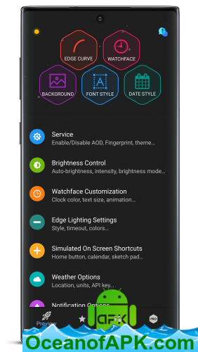 Always on AMOLED | Edge Lighting v4.5.7 [Pro] [Mod] APK Free Download