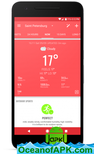 Amber Weather v3.9.0 [Mod Debloated] APK Free Download