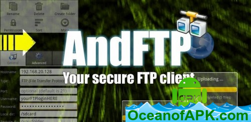 AndFTP Professional (your FTP consumer) v4.2 APK Free Obtain