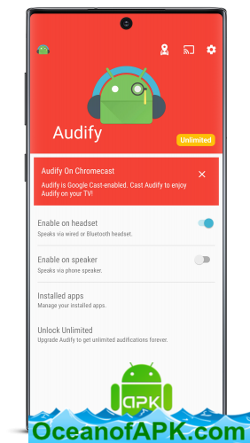 Audify Notification Reader v3.0.2 [Premium] [Mod] APK Free Download