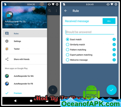 AutoResponder for Telegram - Auto Reply Bot v1.0.4 [Mod] [Sap] APK Free Download