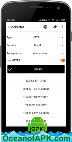 BlockaNet: Free Proxy List v1.19 [Pro] APK Free Download