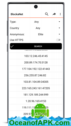 BlockaNet: Free Proxy List v1.40 build 69 [Pro] [Mod] APK Free Download