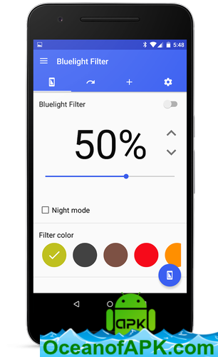 Bluelight Filter for Eye Care FULL v3.3.1 APK Free Download