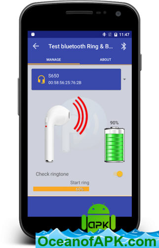 Bluetooth check ringtone & show battery level v1.9 [Pro] APK Free Download