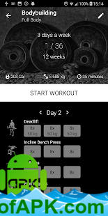 Bodybuilding.Weight Workout v2.01 [Pro][Mod][SAP] APK Free Download